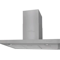 vidaXL Afzuigkap plat 900 mm roestvrij staal