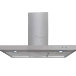 vidaXL Afzuigkap plat 900 mm roestvrij staal