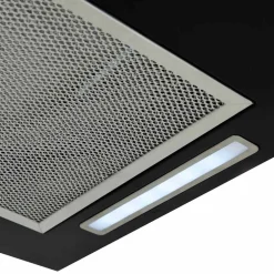 vidaXL Afzuigkap voor kookeiland met aanraaksensor LCD gehard glas