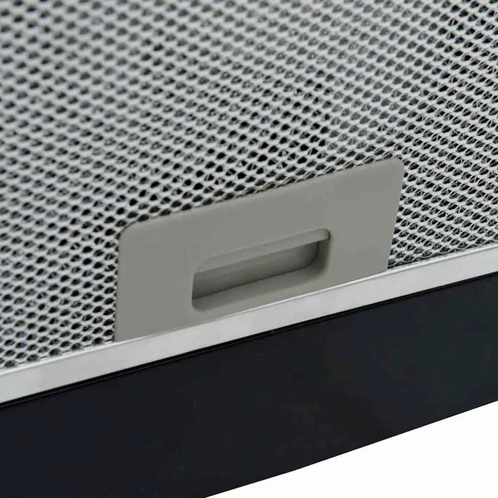 vidaXL Afzuigkap voor kookeiland met aanraaksensor LCD gehard glas