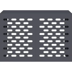 vidaXL Airconditioner hoes Antraciet 90 x 40 x 60 cm Staal