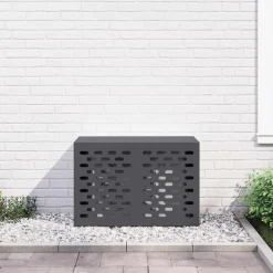vidaXL Airconditioner hoes Antraciet 90 x 40 x 60 cm Staal