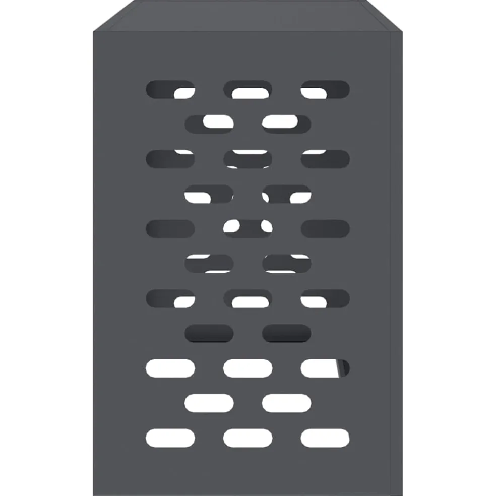 vidaXL Airconditioner hoes Antraciet 90 x 40 x 60 cm Staal