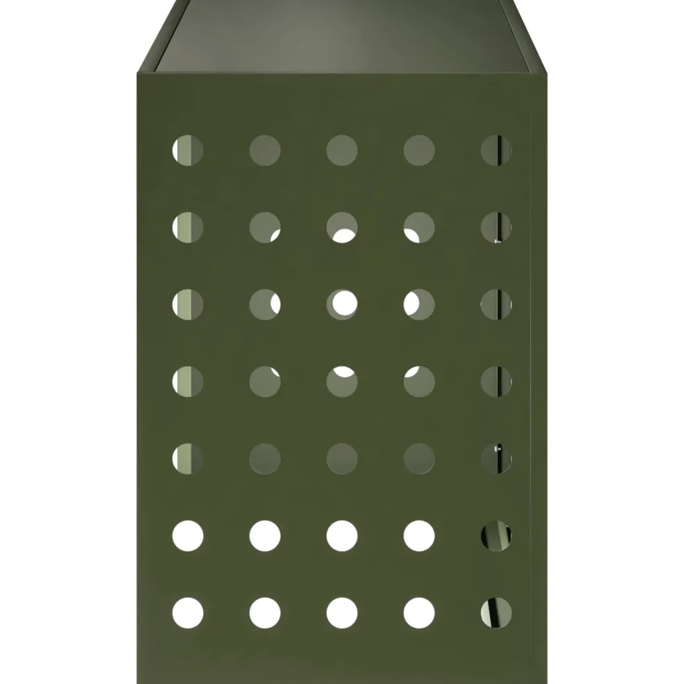 vidaXL Airconditioner hoes Olijfgroen 90 x 40 x 60 cm Staal