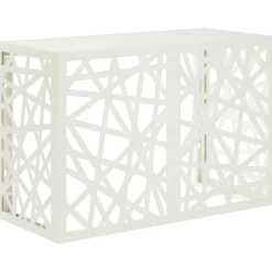 vidaXL Airconditioner hoes Wit 90 x 40 x 60 cm Staal