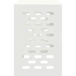 vidaXL Airconditioner hoes Wit 90 x 40 x 60 cm Staal