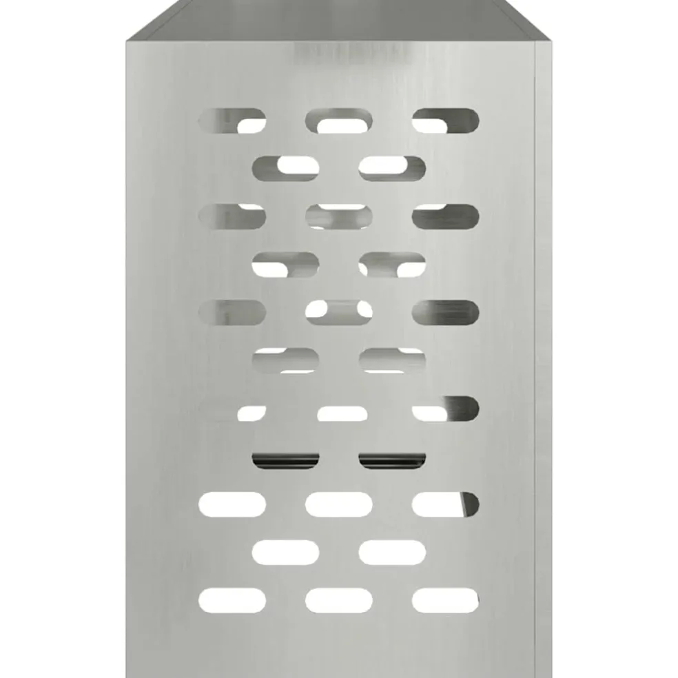 vidaXL Airconditioner hoes zilver 90 x 40 x 60 cm Gegalvaniseerd staal