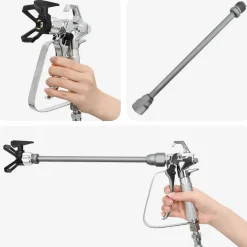 vidaXL Airless Verfspuit 7,6 m Slang 220V 1,5 L/min 200 Bar