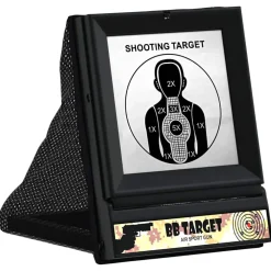 vidaXL Airsoft Doel Zwart 19 x 26 x 25 cm Kunststof
