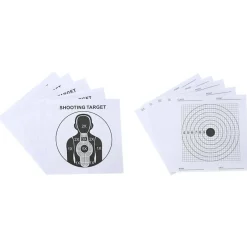 vidaXL Airsoft Doel Zwart 19 x 26 x 25 cm Kunststof
