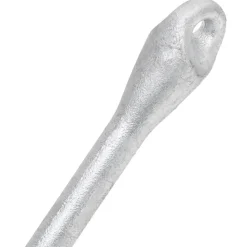 vidaXL Anker inklapbaar 6 kg thermisch verzinkt gietijzer zilver