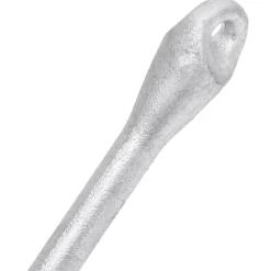 vidaXL Anker inklapbaar 4 kg thermisch verzinkt gietijzer zilver