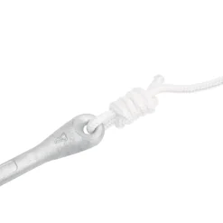 vidaXL Anker met touw inklapbaar 6 kg thermisch verzinkt gietijzer