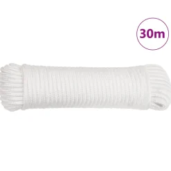 vidaXL Anker met touw inklapbaar 3,2 kg smeedijzer zilverkleurig