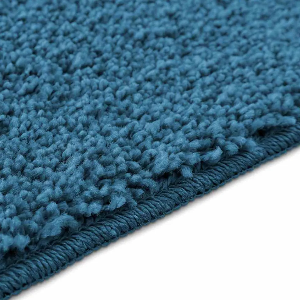 vidaXL Antislip Badmat Blauw 50 x 80 cm PP