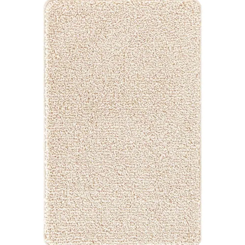 vidaXL Antislip Badmat Crème 50 x 80 cm PP
