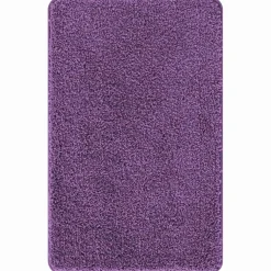 vidaXL Antislip Badmat Paars 50 x 80 cm PP