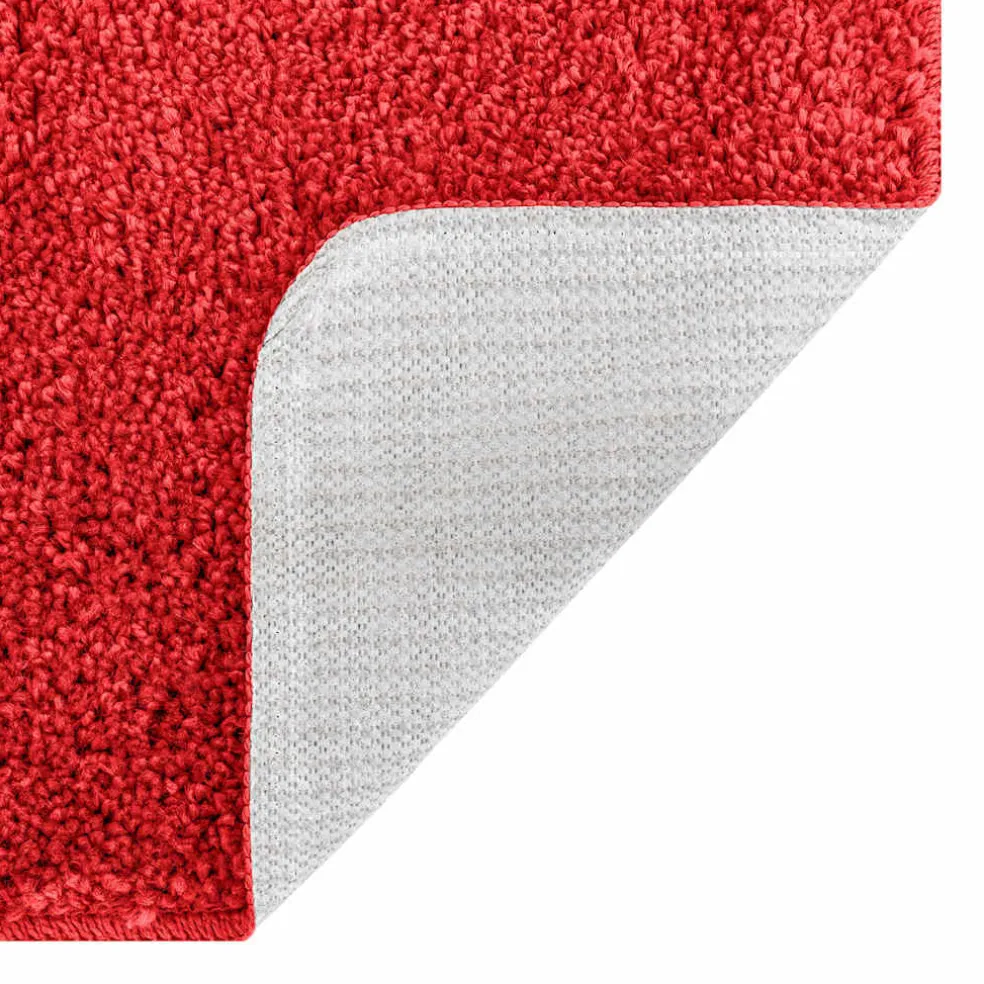 vidaXL Antislip Badmat Rood 50 x 80 cm PP