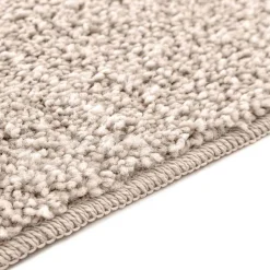 vidaXL Antislip Badmat Set 2 st Crèmekleurig 50 x 50 cm PP