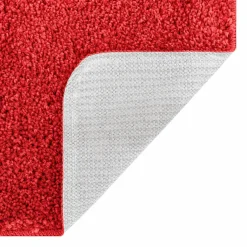 vidaXL Antislip Badmat Set 2 st Rood 50 x 50 cm PP