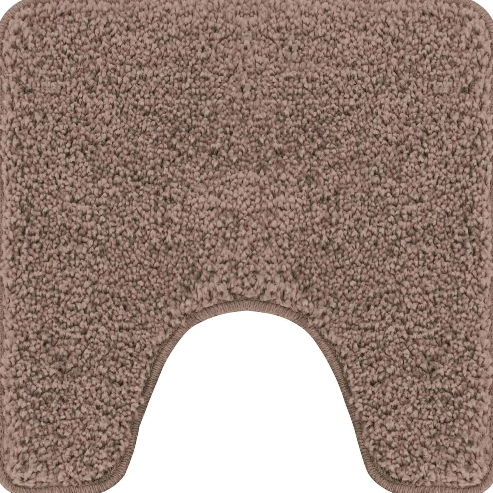 vidaXL Antislip Badmat Set 3 st Bruin 50 x 80 cm PP