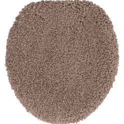 vidaXL Antislip Badmat Set 3 st Bruin 50 x 80 cm PP