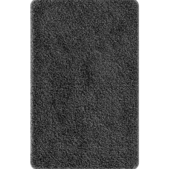 vidaXL Antislip Badmat Set 3 st Donkergrijs 50 x 80 cm PP