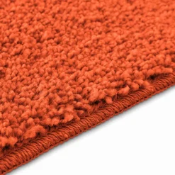 vidaXL Antislip Badmat Set 2 st Oranje 50 x 50 cm PP