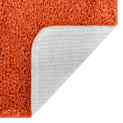 vidaXL Antislip Badmat Set 3 st Oranje 50 x 80 cm PP