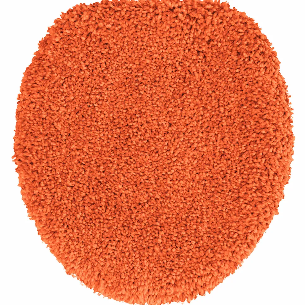 vidaXL Antislip Badmat Set 3 st Oranje 50 x 80 cm PP