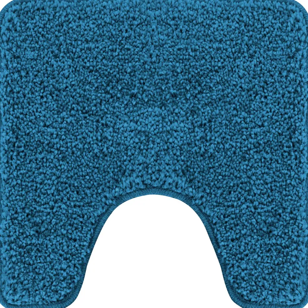 vidaXL Antislip Badmat Set 3 st Blauw 50 x 80 cm PP