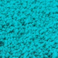 vidaXL Antislip Badmat Turquoise 50 x 80 cm PP