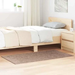 vidaXL Antislip Shaggy Tapijt Bruin 80 x 150 cm PP