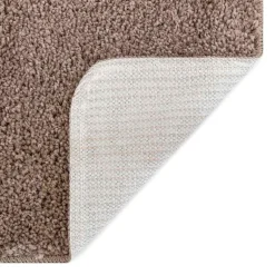 vidaXL Antislip Shaggy Tapijt Bruin 80 x 150 cm PP
