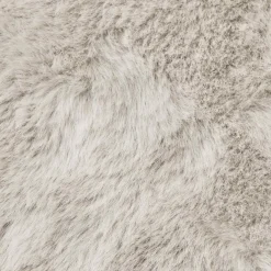 vidaXL Antislip vloerkleed van imitatie konijnenbont OLITE Beige
