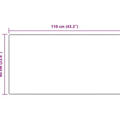 vidaXL Antislip vloerkleed van imitatie konijnenbont OLITE