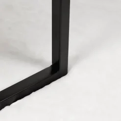 vidaXL Antislip vloerkleed van imitatie konijnenbont OLITE Wit
