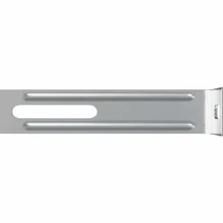 vidaXL Anti Tip Beugel 2 Zilver 74,5 x 15 x 32 mm IJzer