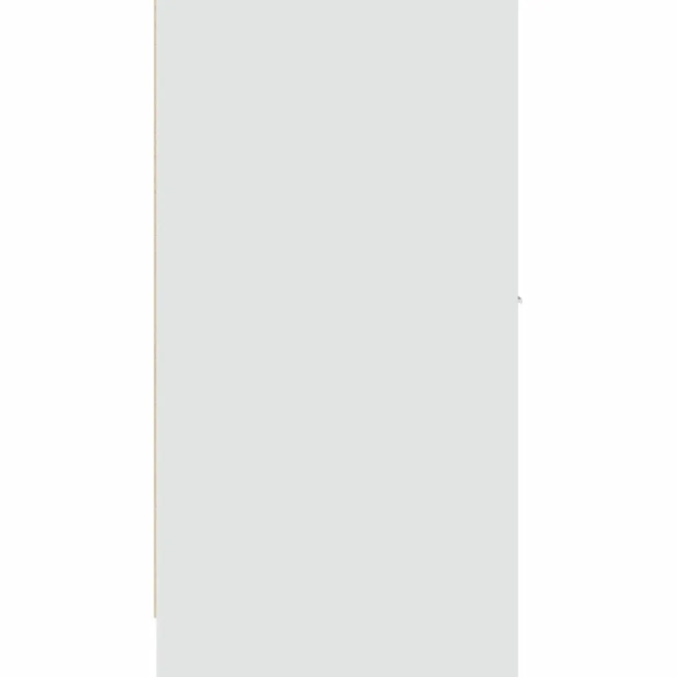 vidaXL Apothekerskast Wit 30x41x77,5 cm Bewerkt Hout
