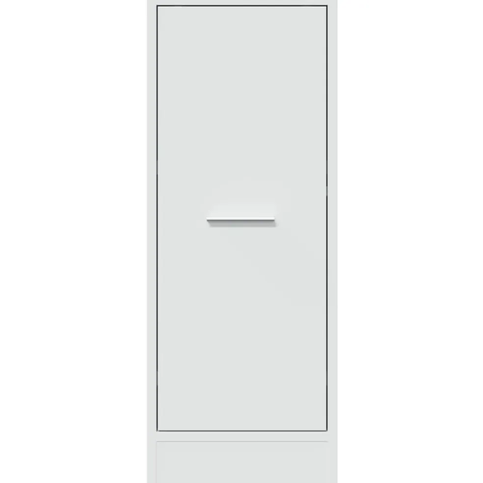 vidaXL Apothekerskast Wit 30x41x77,5 cm Bewerkt Hout