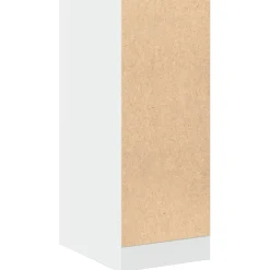 vidaXL Apothekerskast Wit 30x41x77,5 cm Bewerkt Hout