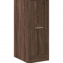 vidaXL Apothekerskast 30x41x77,5 cm bewerkt hout bruin eikenkleurig
