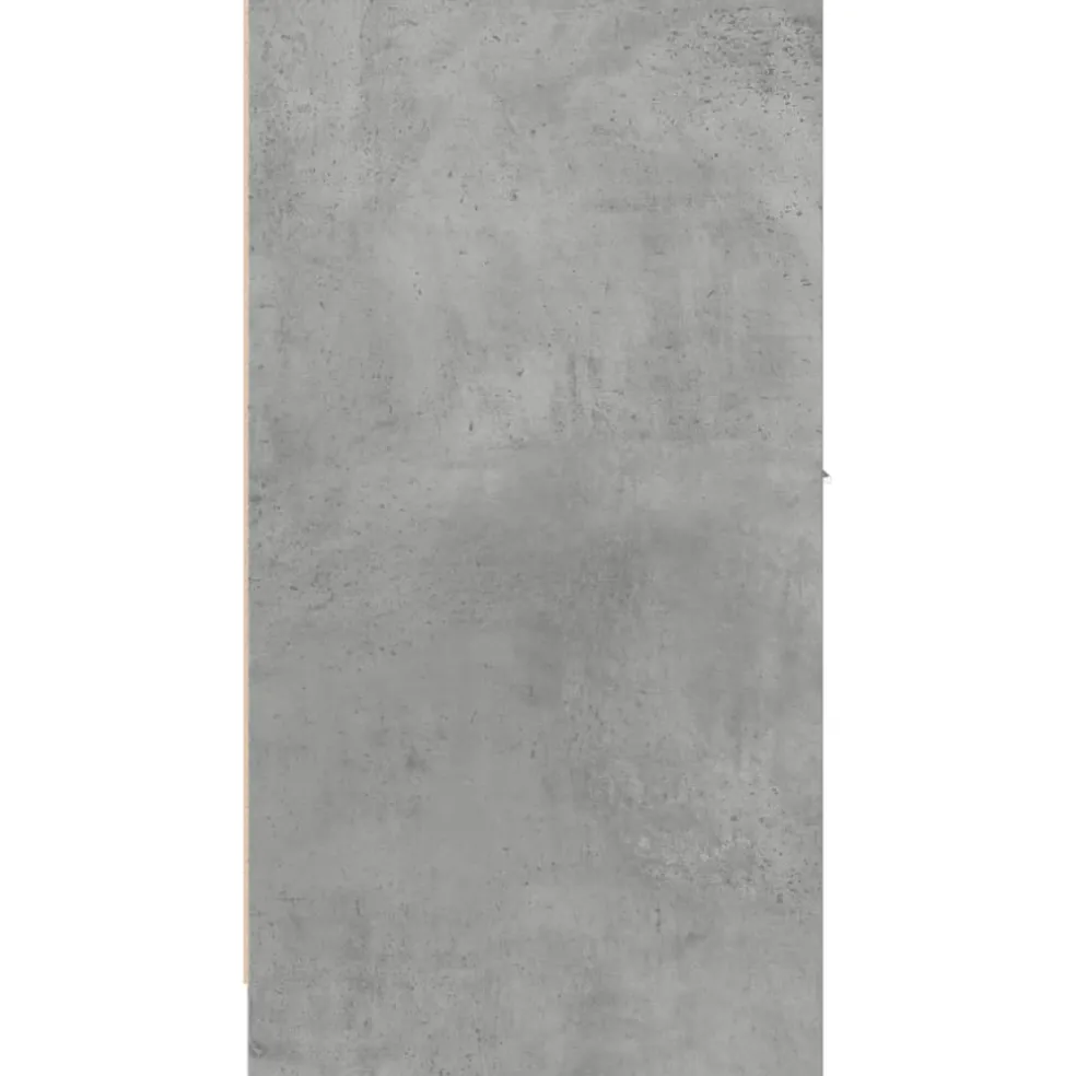 vidaXL Apothekerskast 30x41x77,5 cm bewerkt hout betongrijs