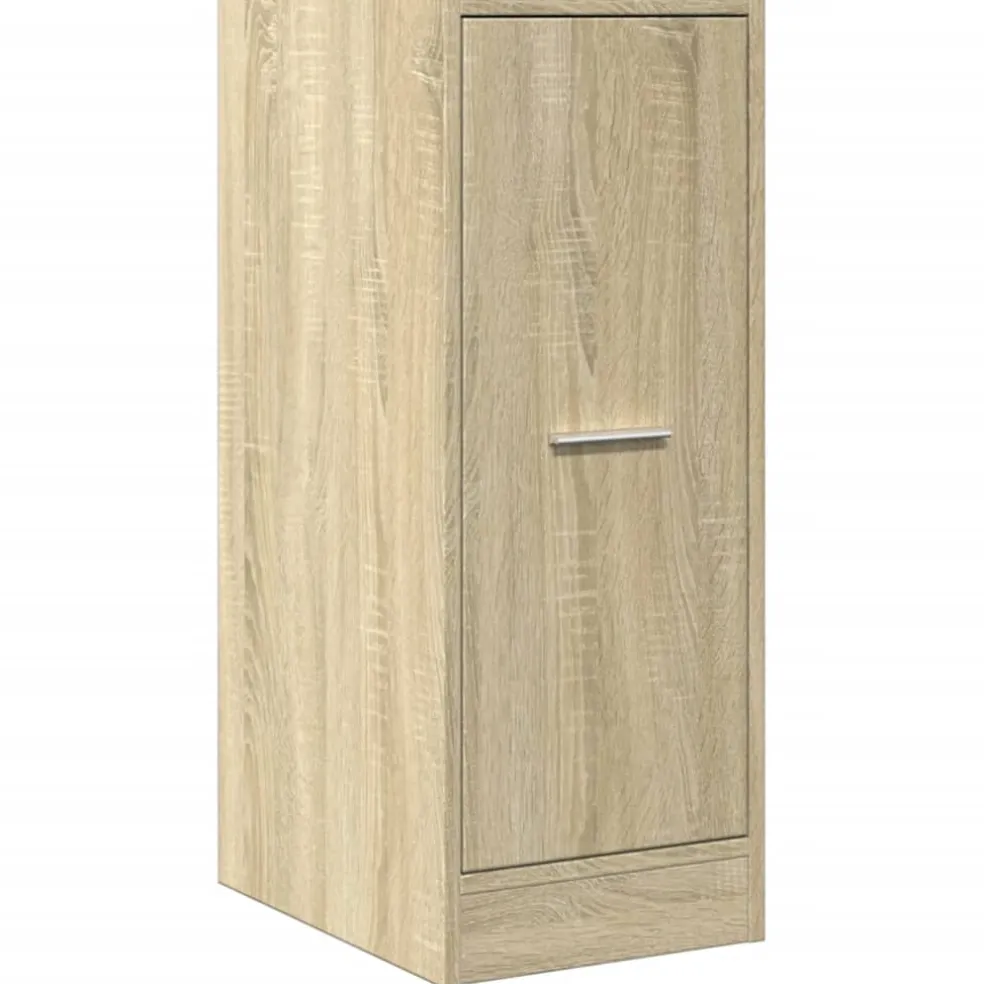 vidaXL Apothekerskast 30x41x77,5 cm bewerkt hout sonoma eikenkleurig