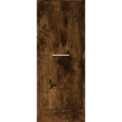 vidaXL Apothekerskast 30x41x77,5 cm bewerkt hout gerookt eikenkleurig