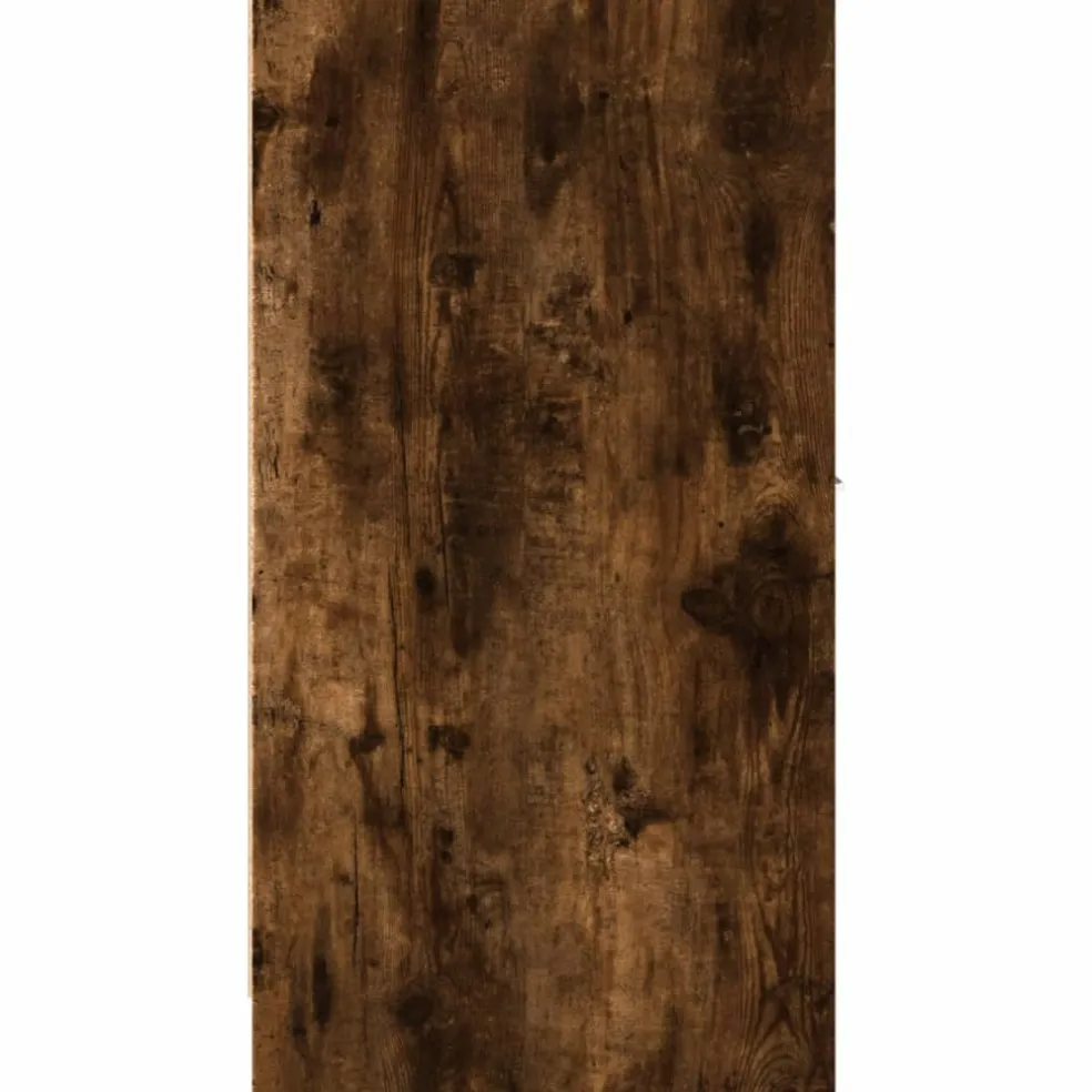 vidaXL Apothekerskast 30x41x77,5 cm bewerkt hout gerookt eikenkleurig