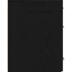 vidaXL Apothekerskast 20 x 45,5 x 60 cm Bewerkt hout Zwart Eiken