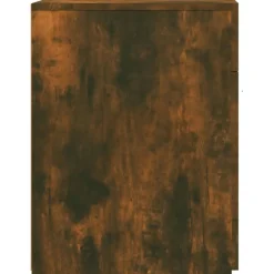 vidaXL Apothekerskast 20x45,5x60 cm bewerkt hout gerookt eikenkleurig
