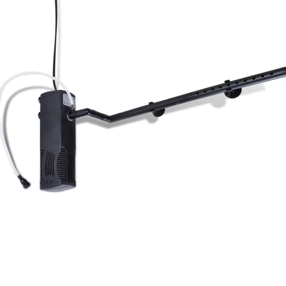 vidaXL Aquarium Filter Pomp met actieve koolstof 800L/u