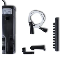 vidaXL Aquariumfilterpomp met actief koolstof 600 L/u